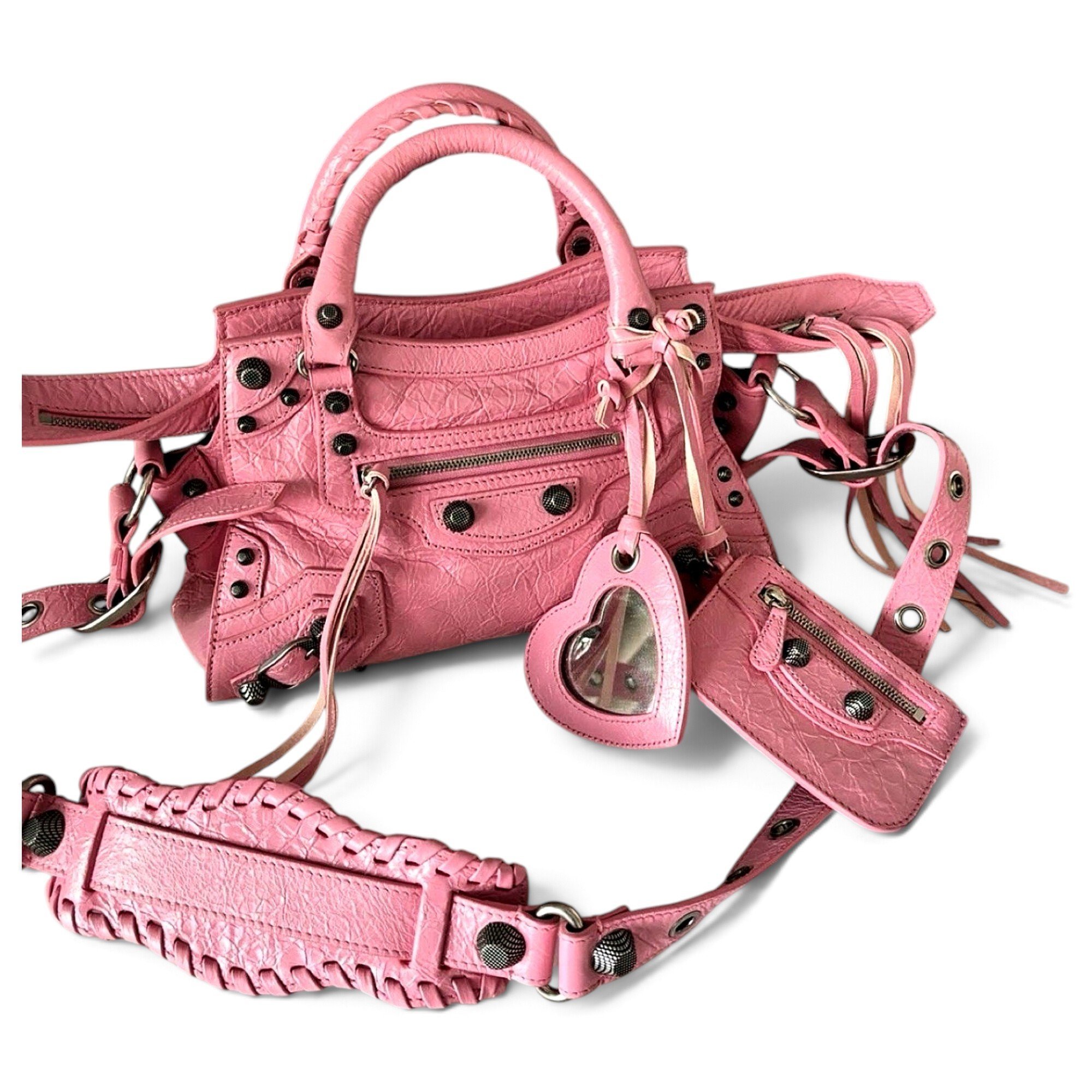 Neo Cagole City leather handbag
