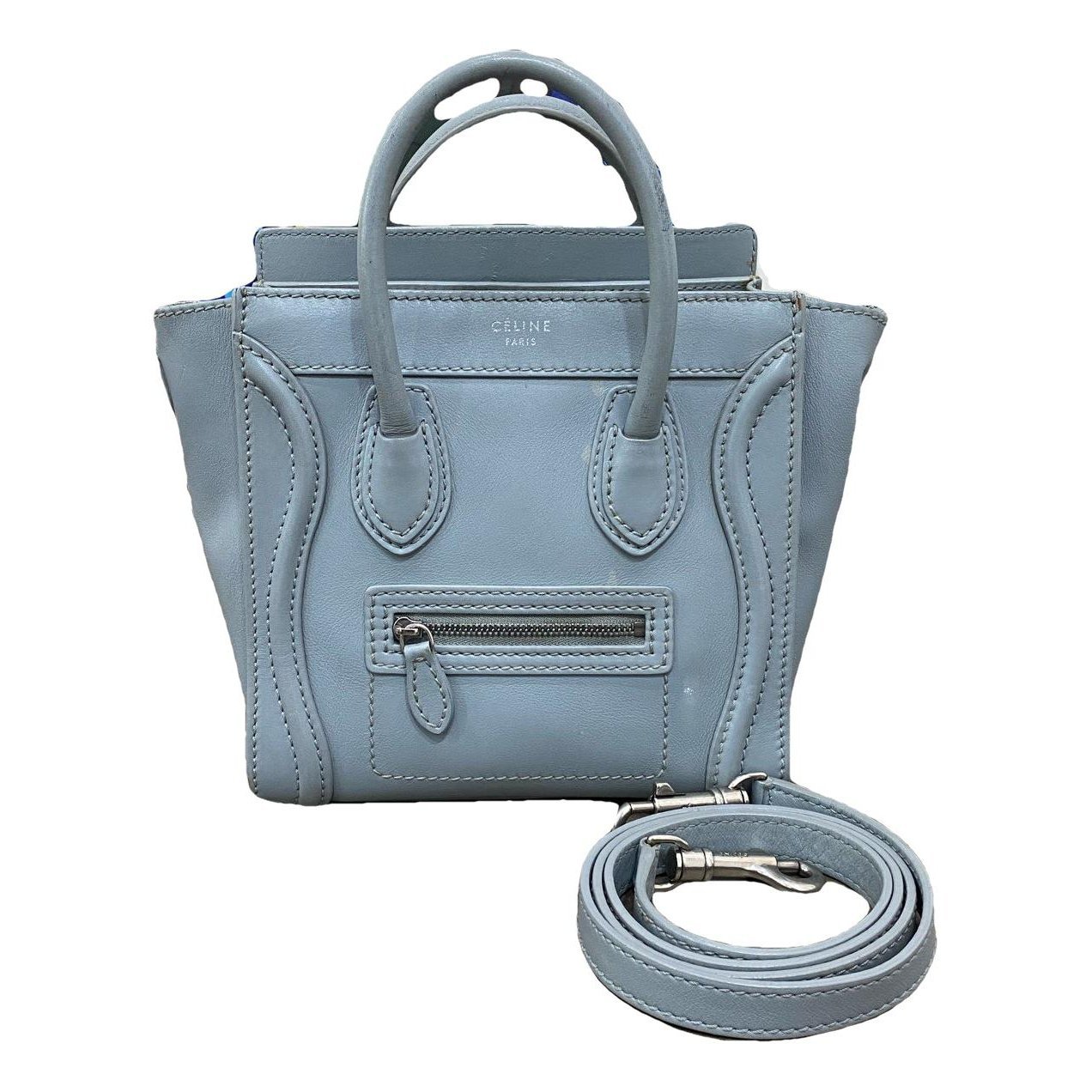 Nano Luggage leather handbag
