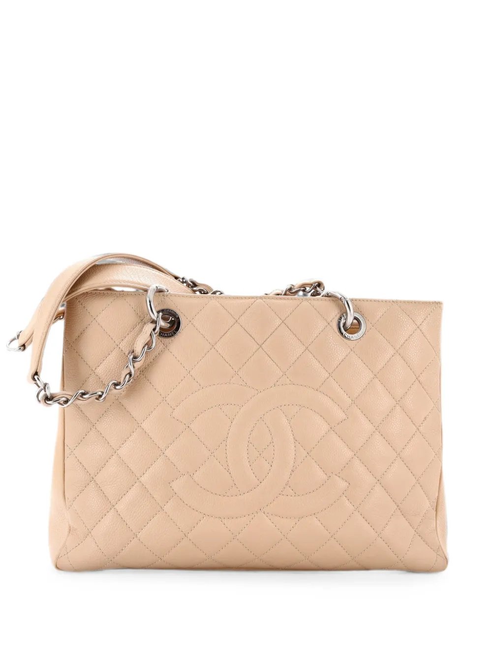 Grand Shopping Quilted Caviar tote bag