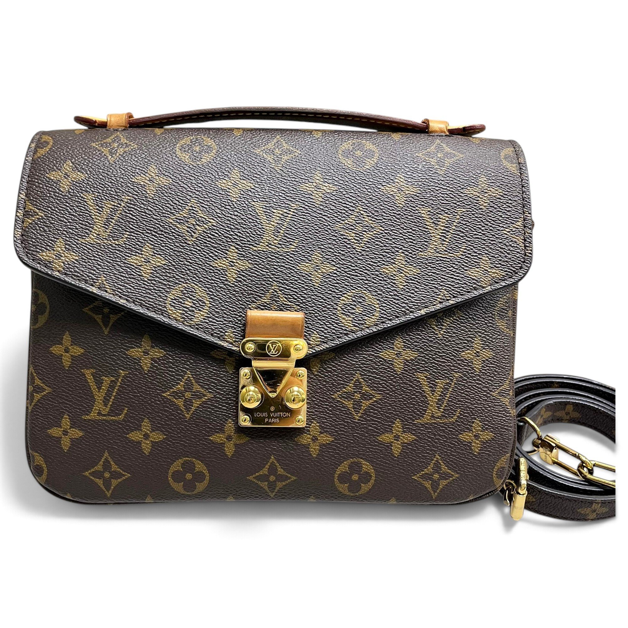 Metis leather handbag