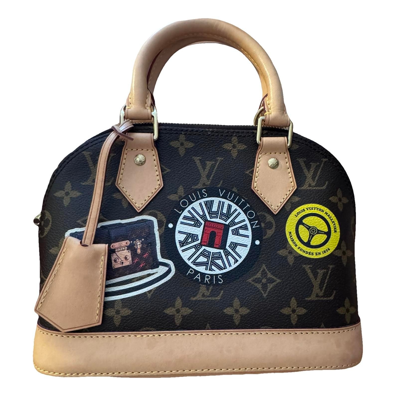 Alma BB cloth handbag