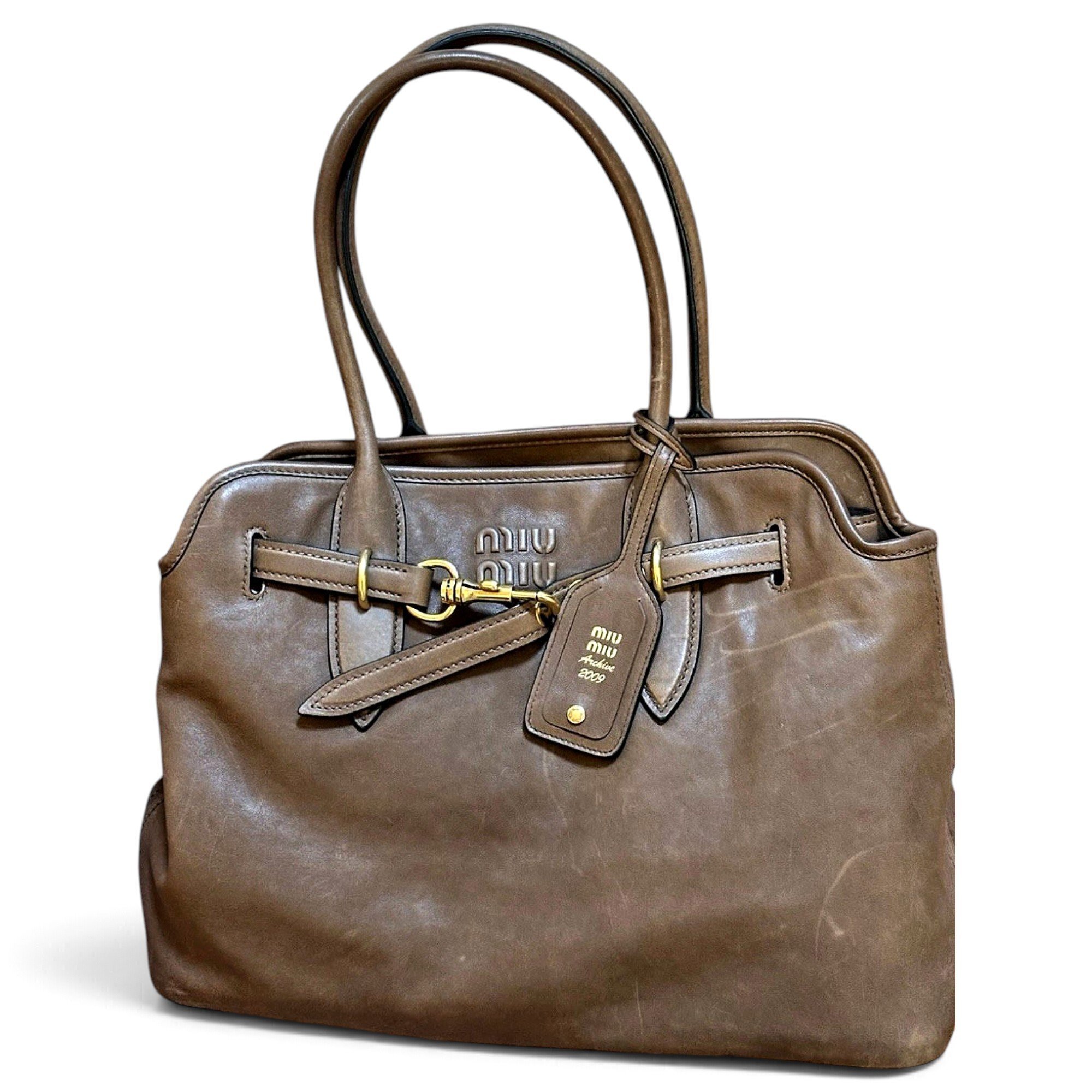 Aventure leather handbag