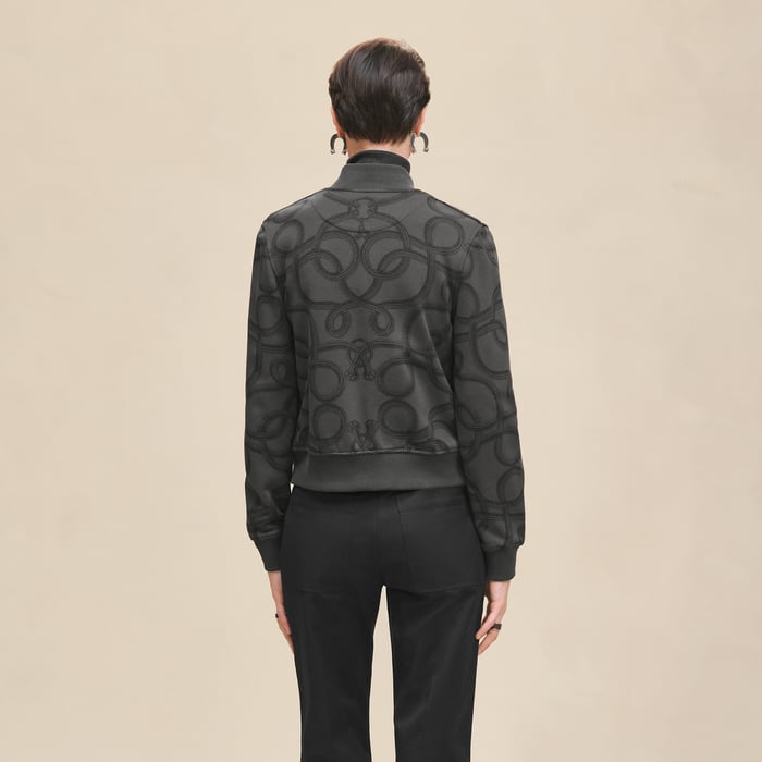 Gris Charbon "Palefroi Remix" Varsity Jacket