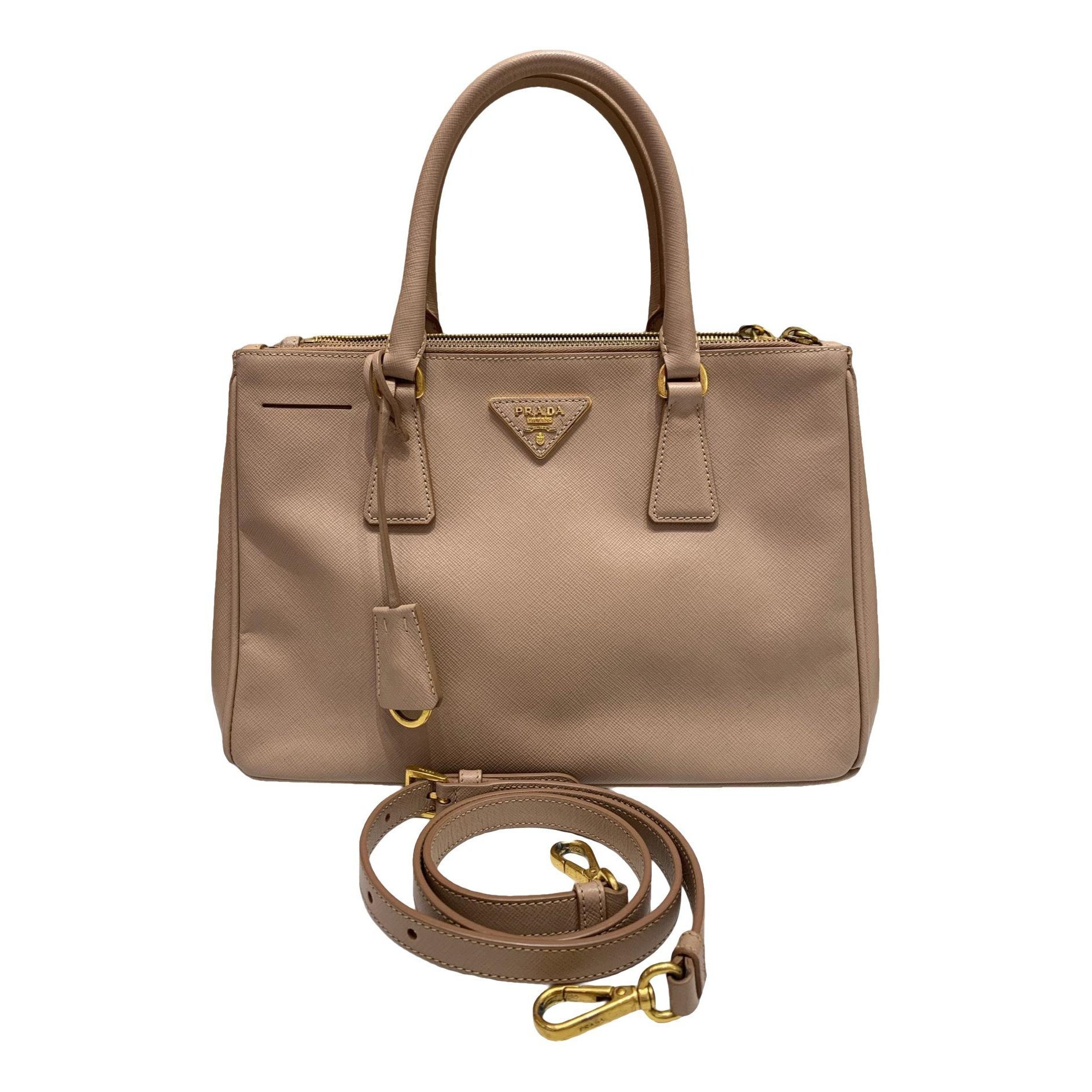 Galleria leather handbag