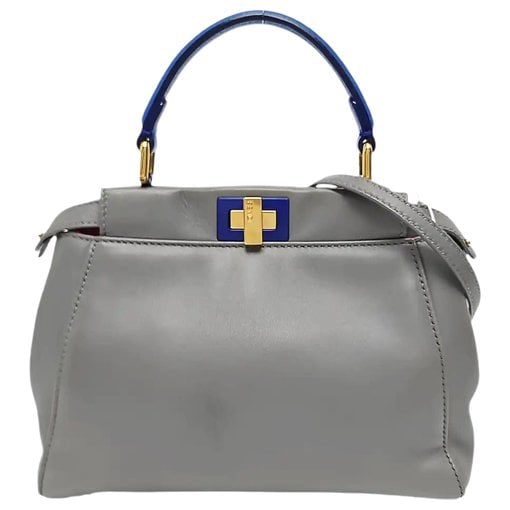 Peekaboo leather handbag