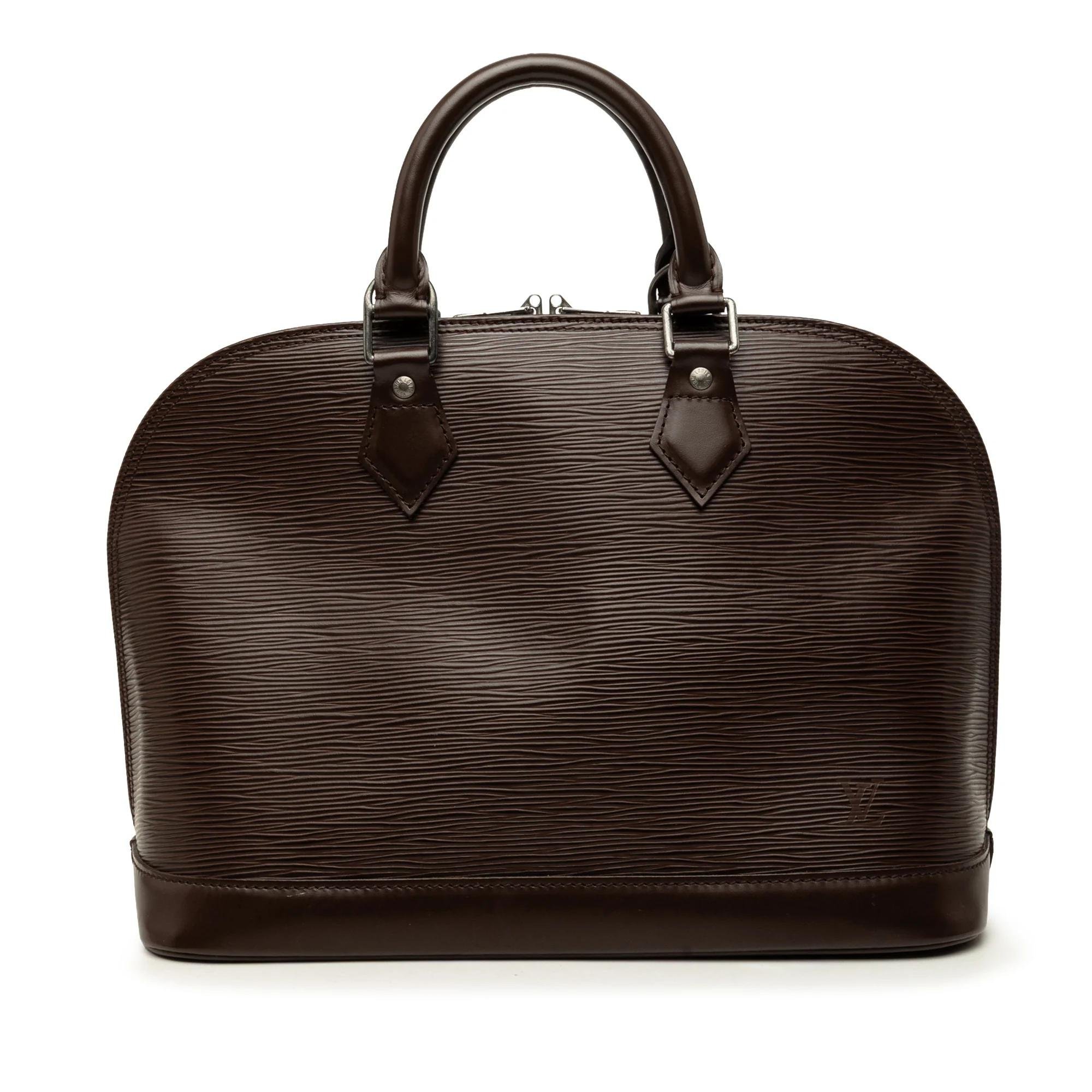 Alma leather handbag