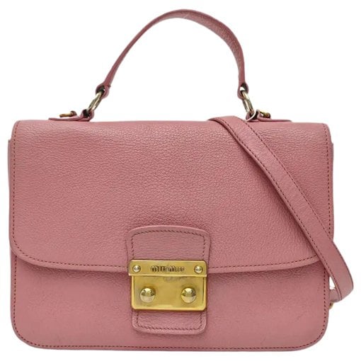 Leather handbag
