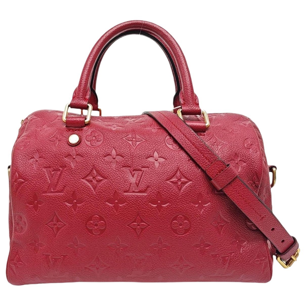 Speedy leather crossbody bag