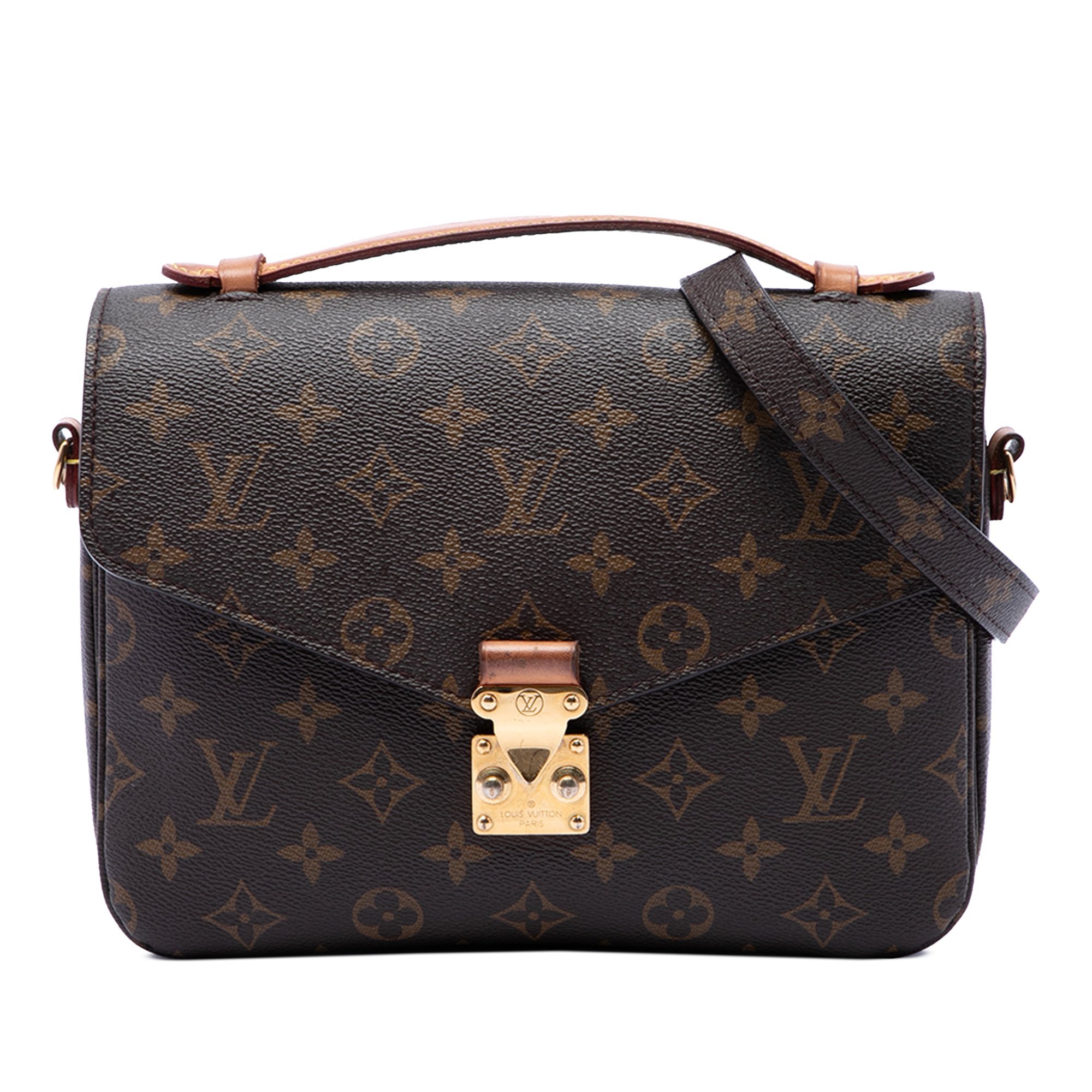 Metis leather handbag