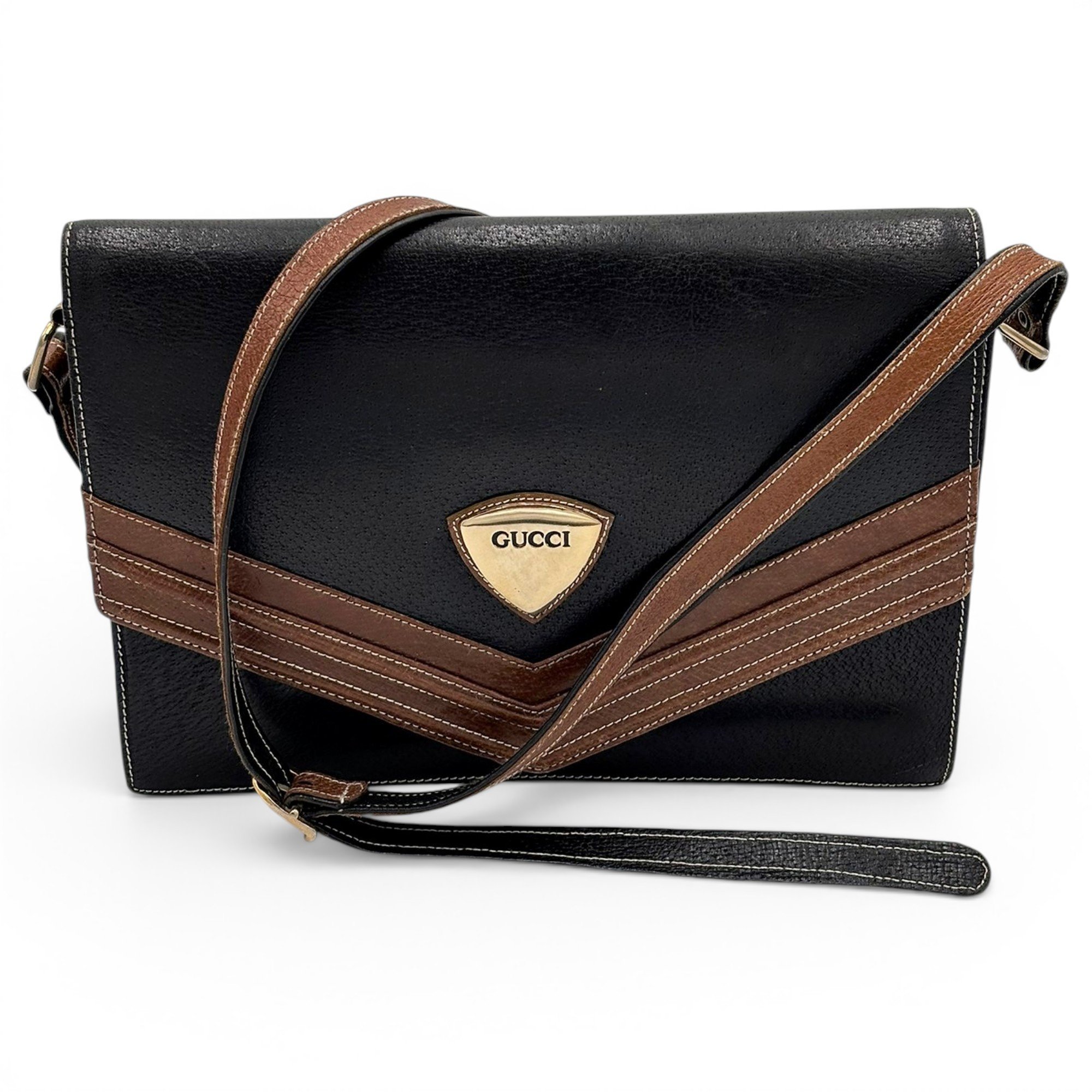 Leather handbag