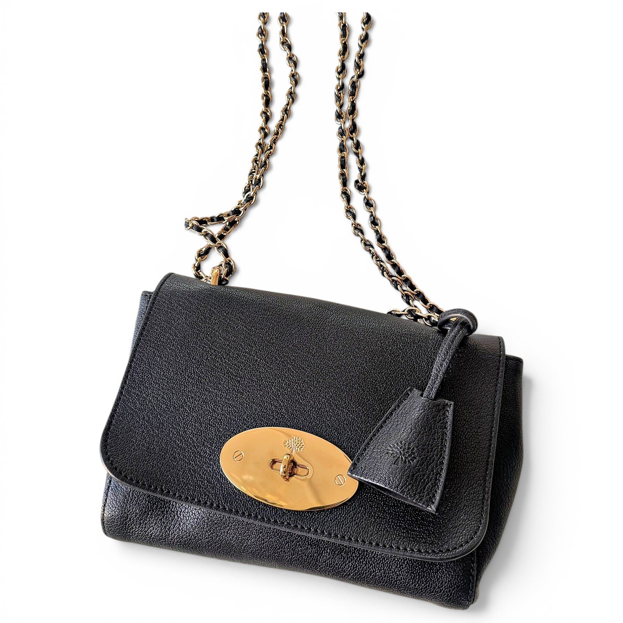 Lily leather handbag