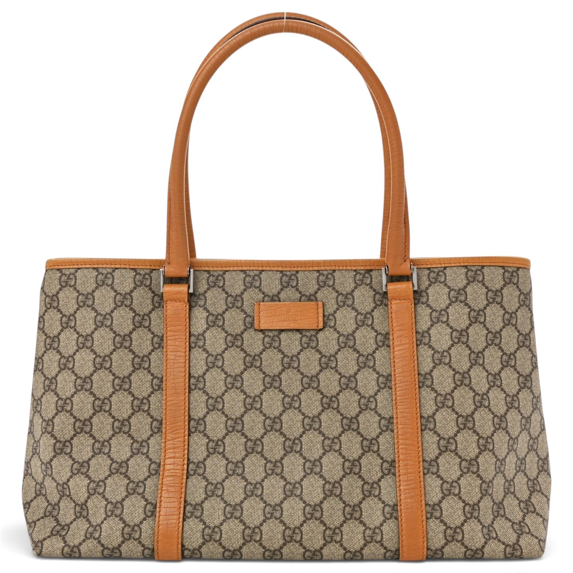 Joy patent leather tote