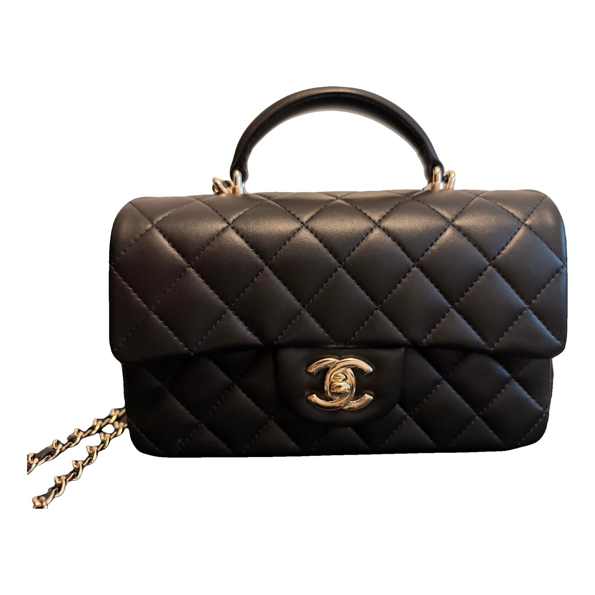 Timeless Classique Top Handle leather handbag