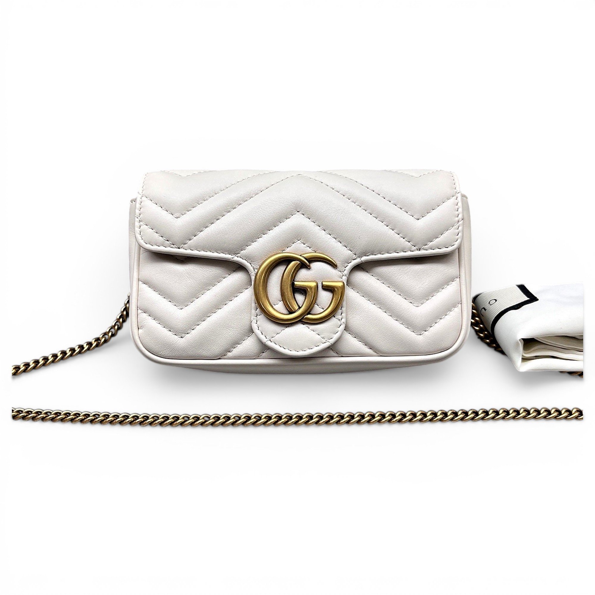 GG Marmont Chain leather handbag