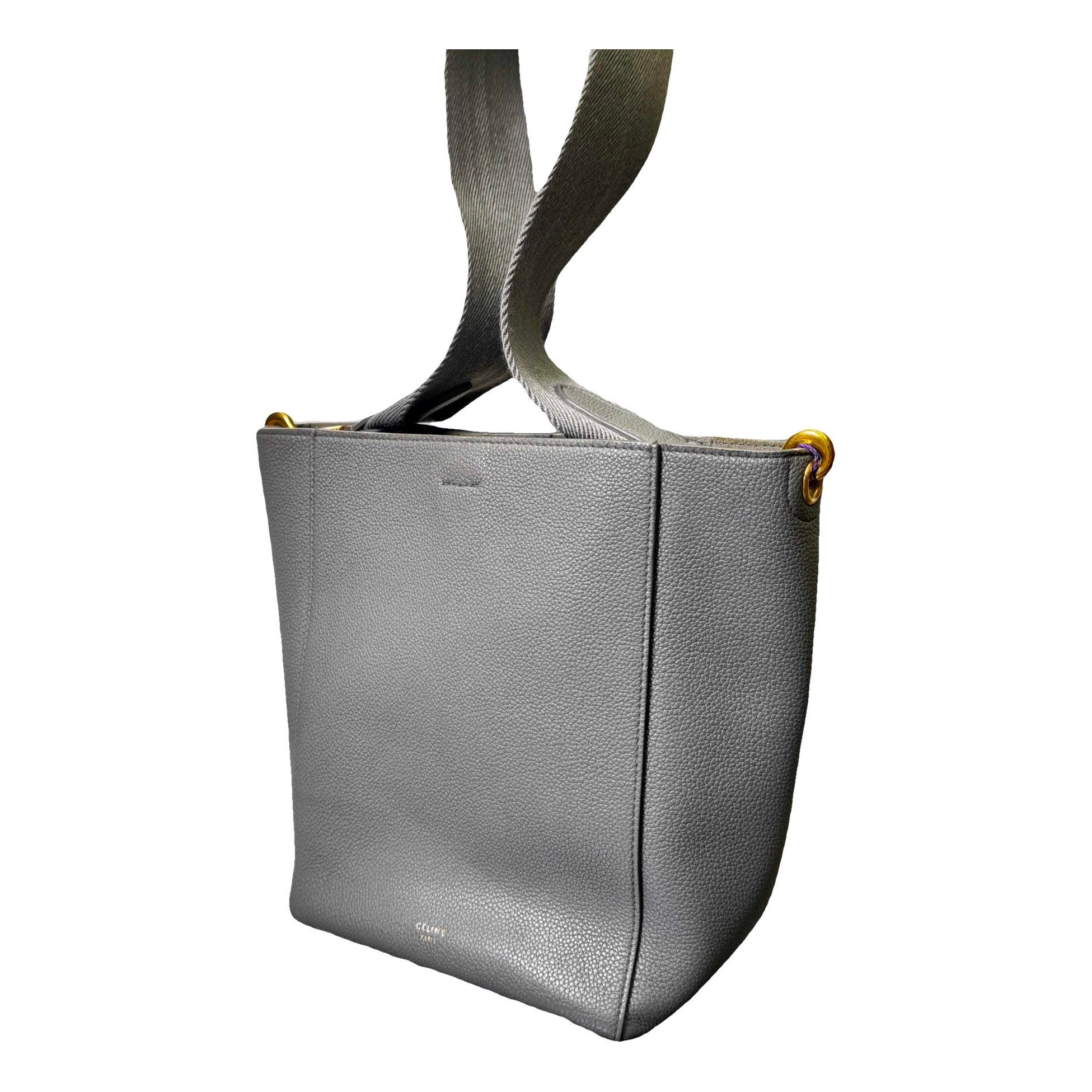 Seau Sangle leather tote