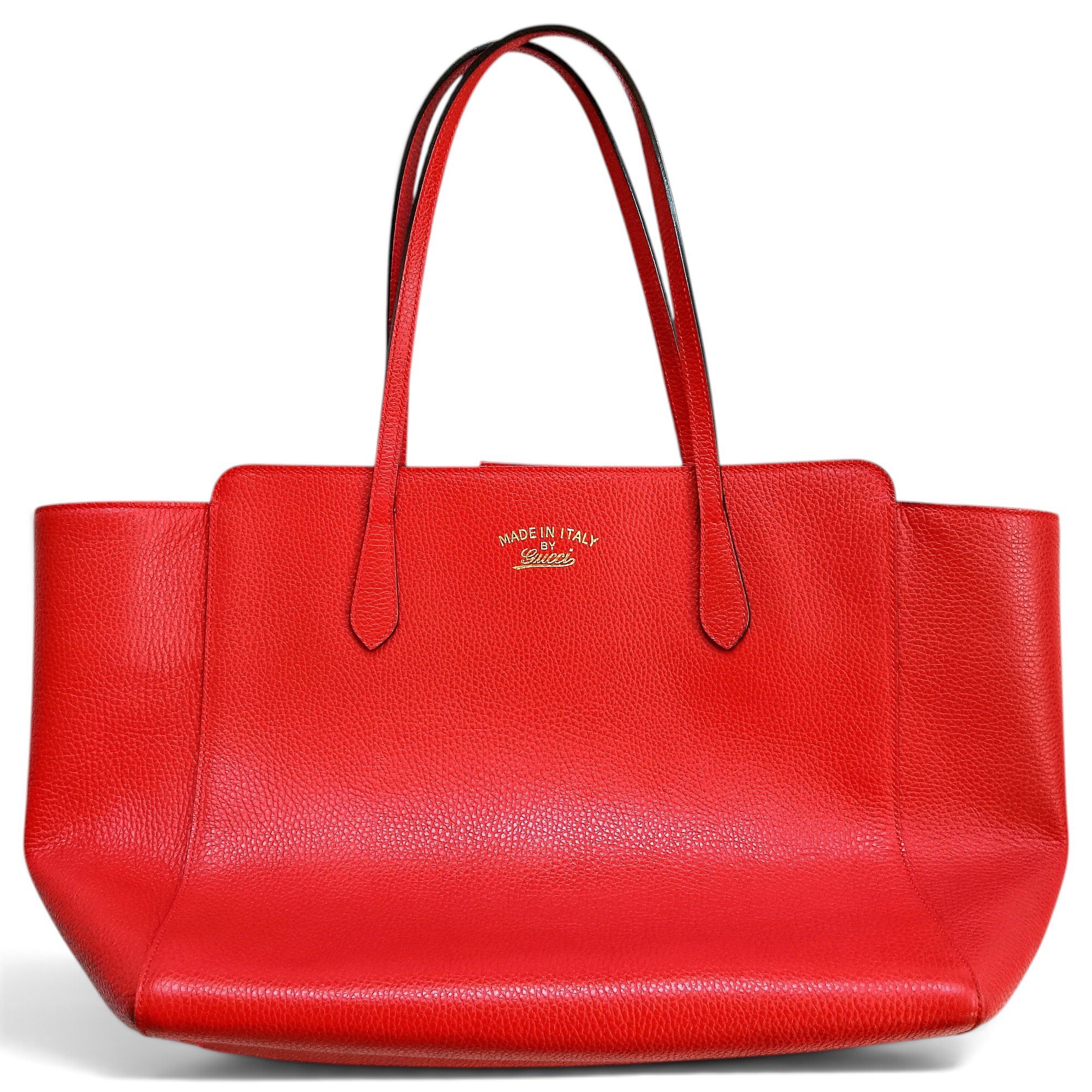 Swing leather handbag