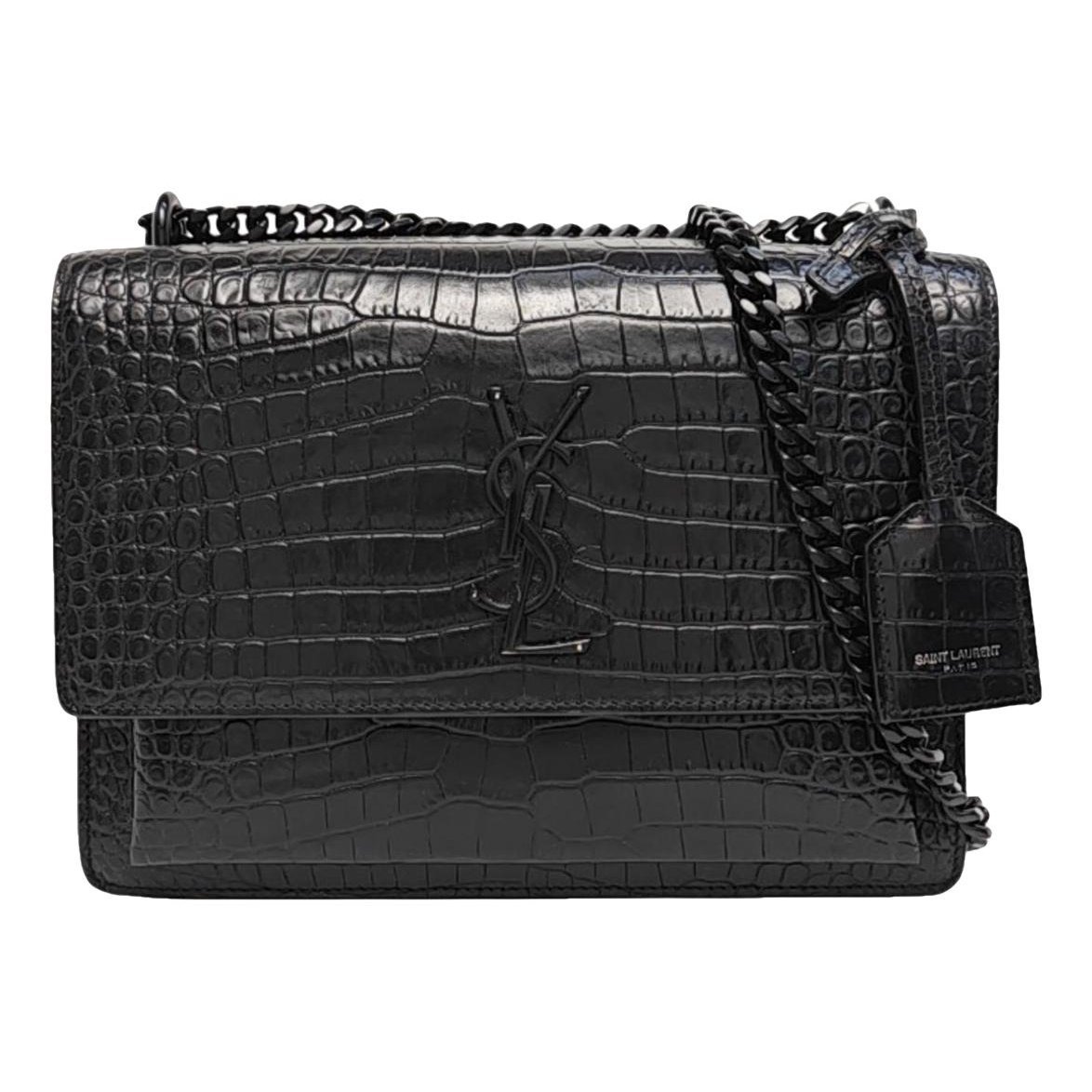 Sunset leather crossbody bag