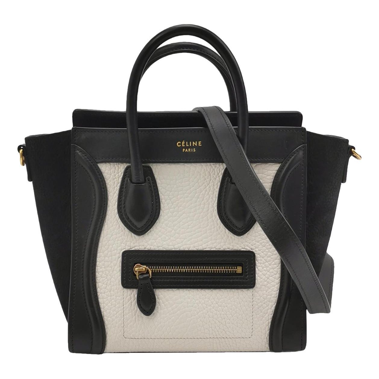 Nano Luggage leather handbag