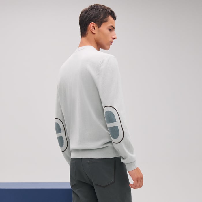 Brume Cashmere "Maillon Chaine d'Ancre" Crewneck Sweater