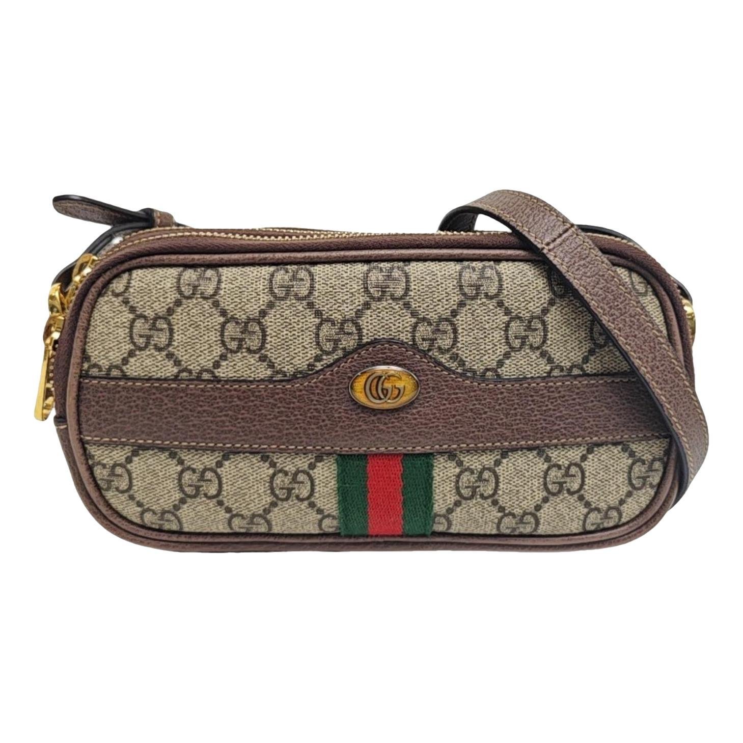 Ophidia leather handbag