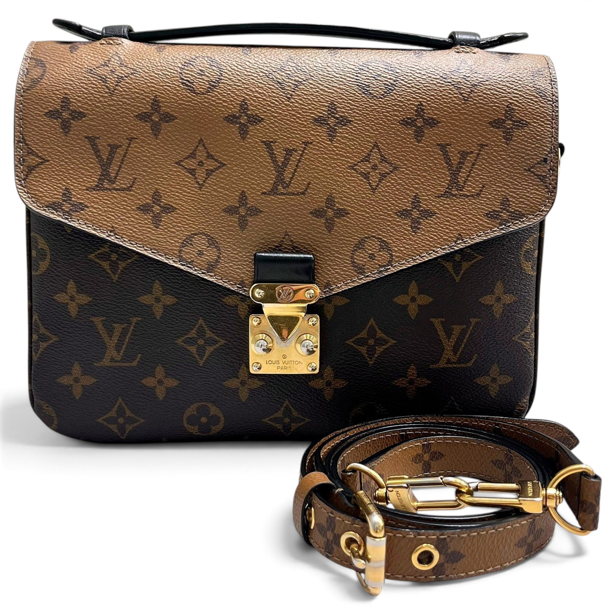 Metis leather handbag