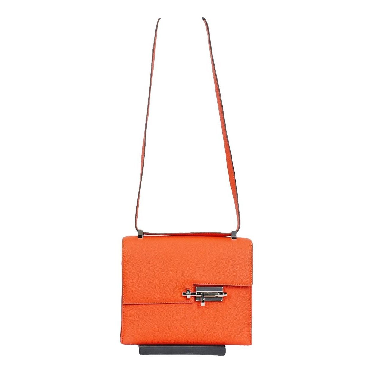 Verrou leather handbag