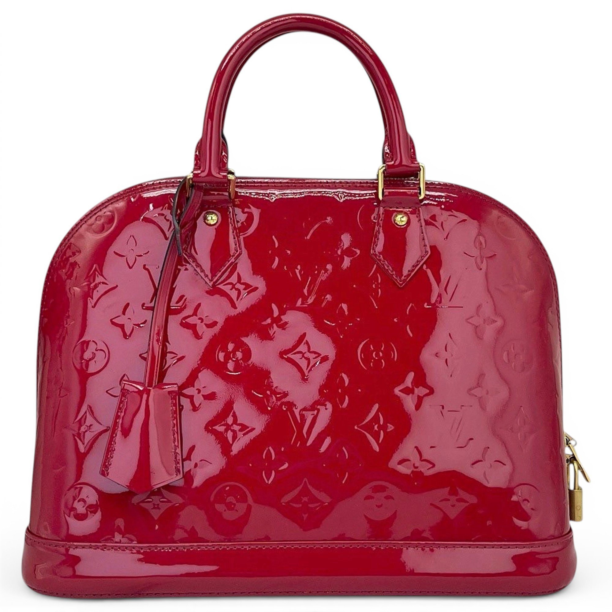 Alma patent leather handbag