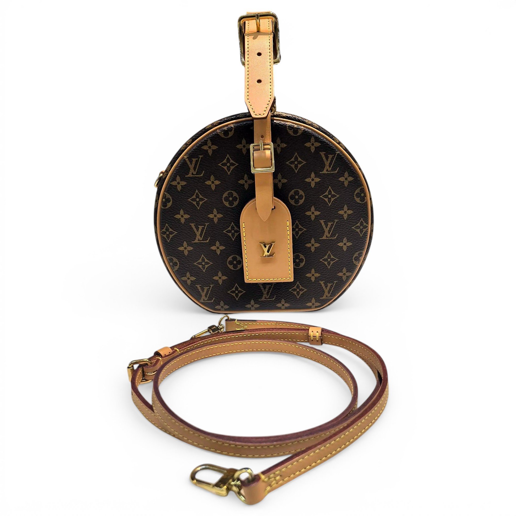 Petite Boîte Chapeau vinyl handbag