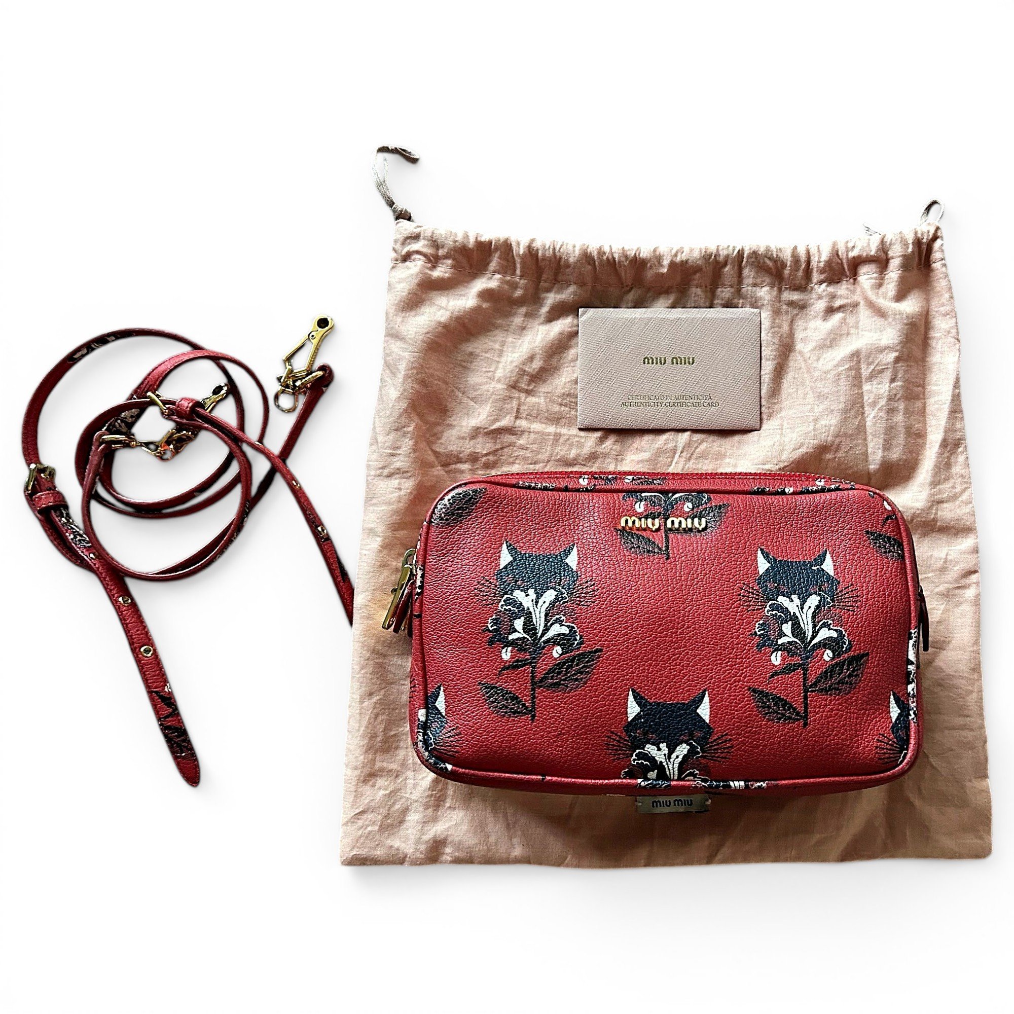 Leather crossbody bag
