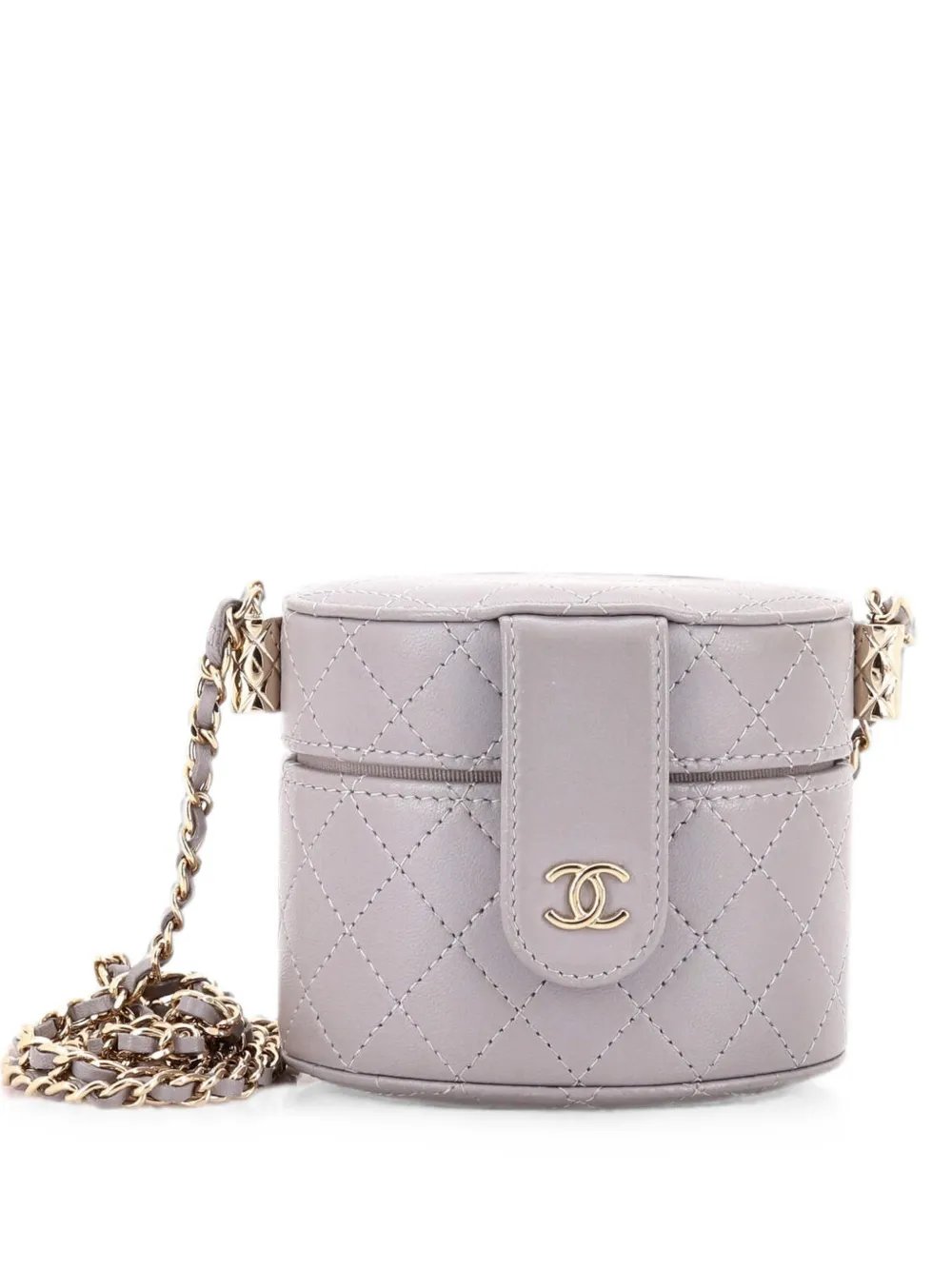 CC Allure Vanity Case with Chain Quilted Lambskin Mini crossbody bag