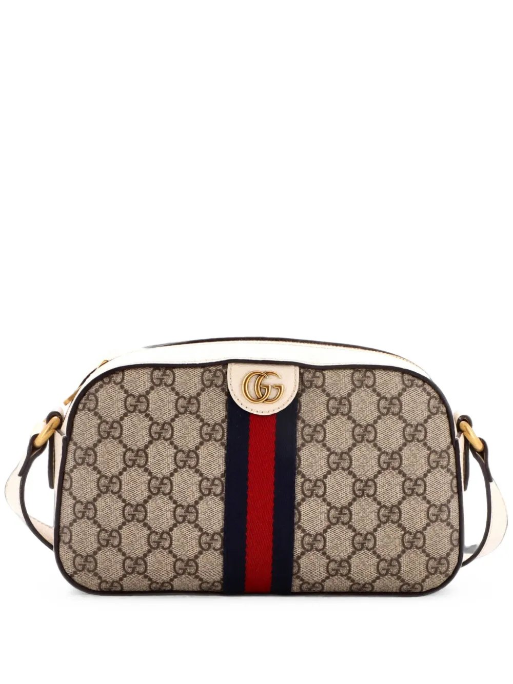 Ophidia Camera Shoulder Bag GG Coated Canvas with Leather Small crossbody bag