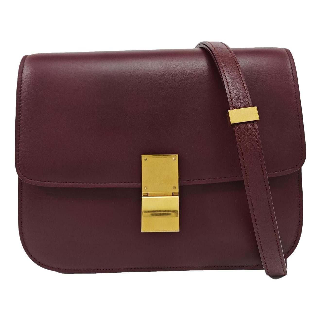 Classic leather handbag