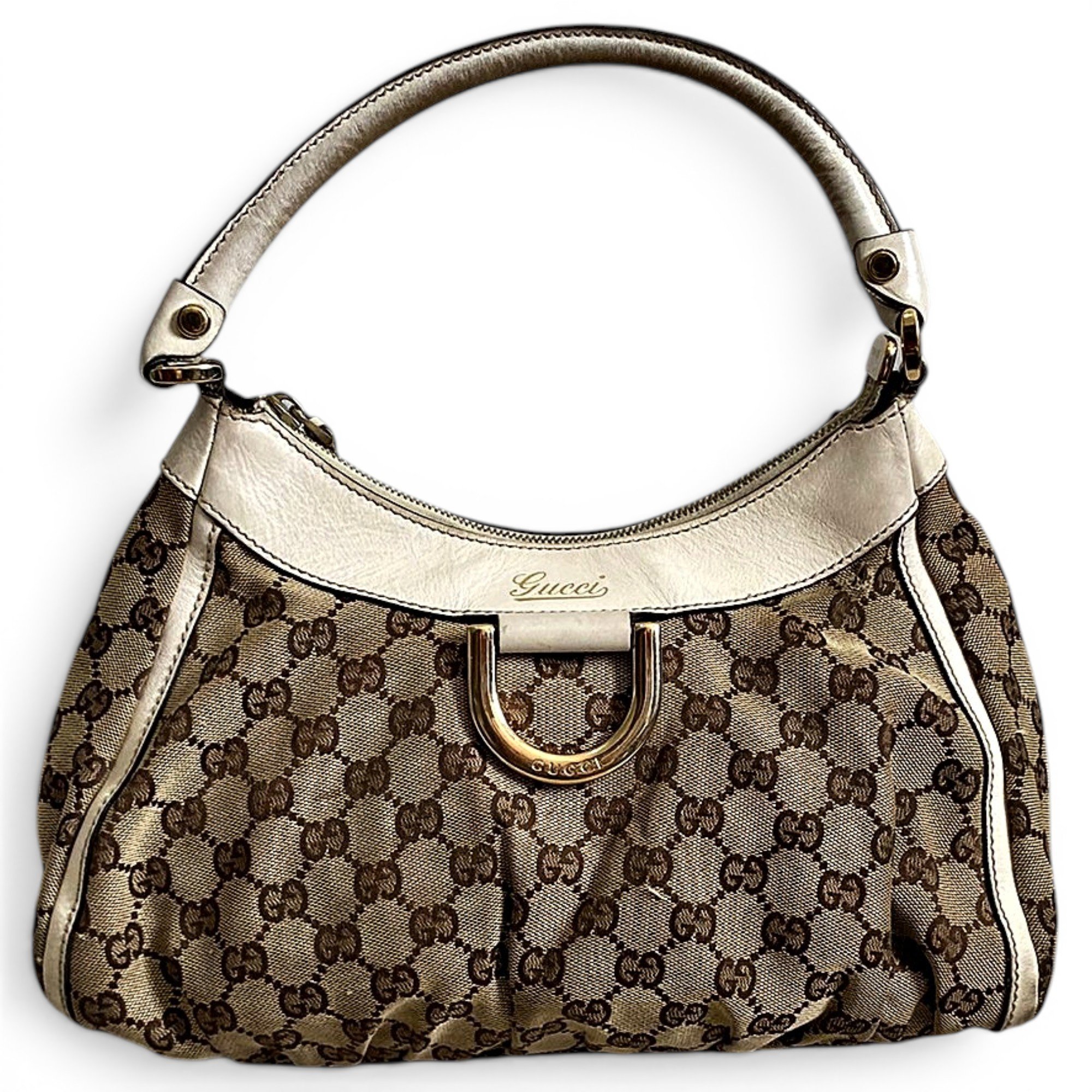 D-Ring leather handbag