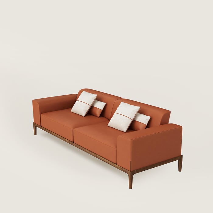 Fauve Sofa Sellier 2-seater
