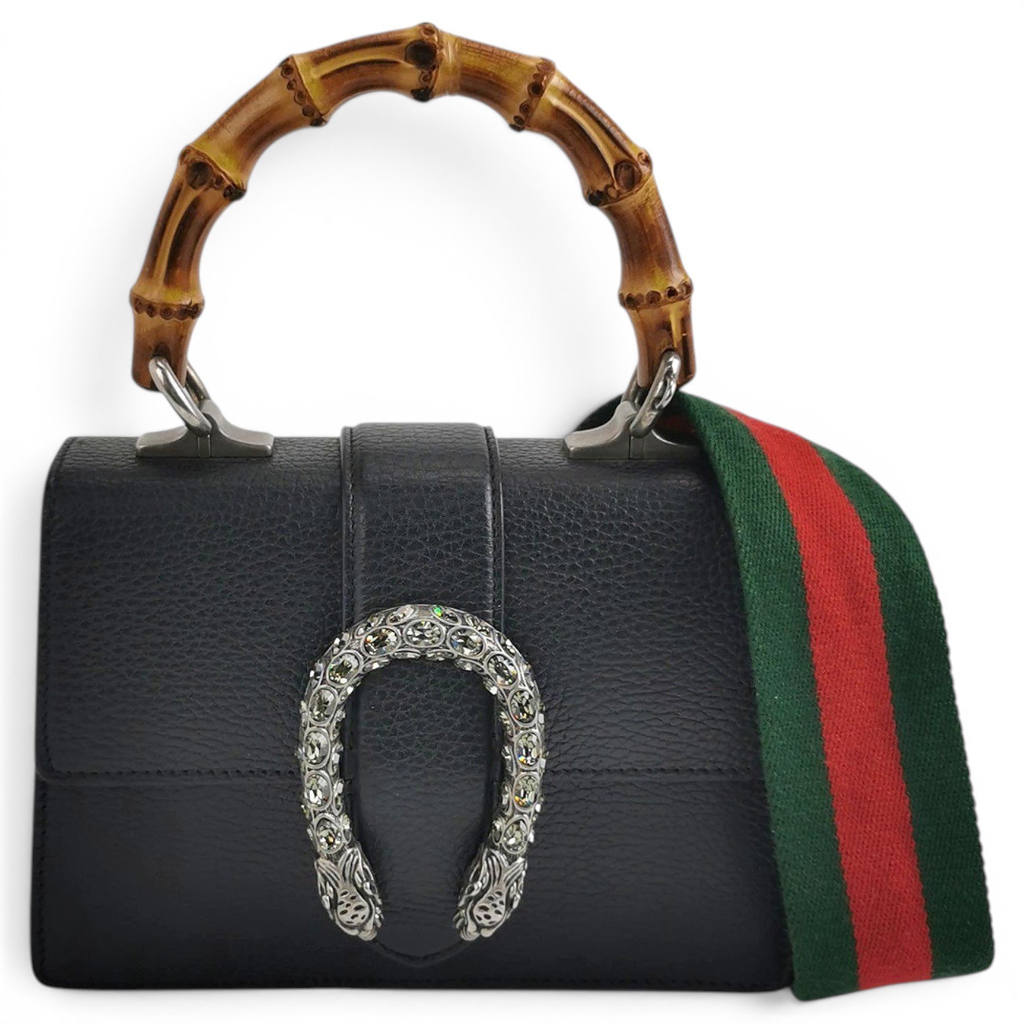 Dionysus Bamboo leather handbag