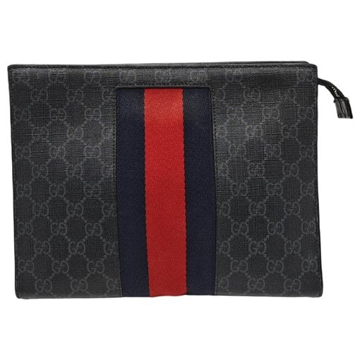 Ophidia GG Supreme leather handbag