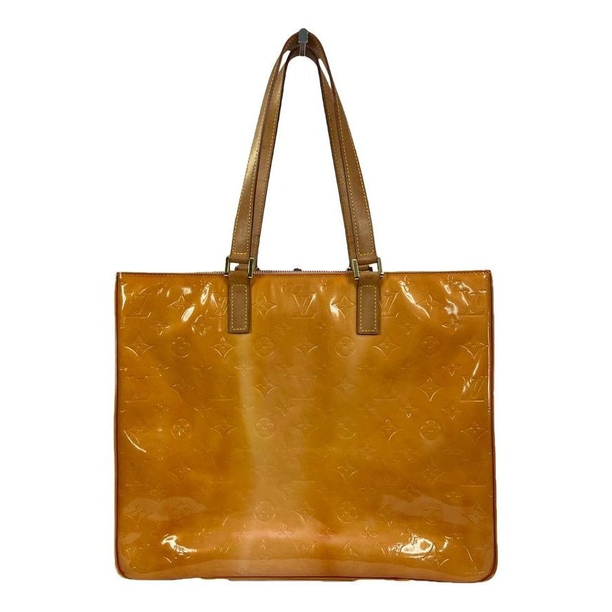 Leather tote