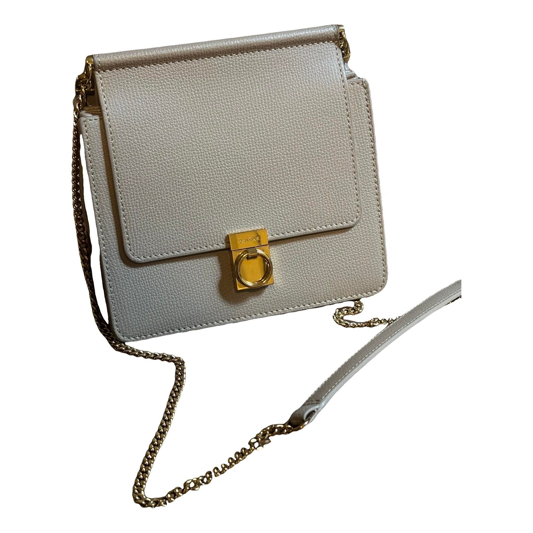 Numéro sept mini leather handbag
