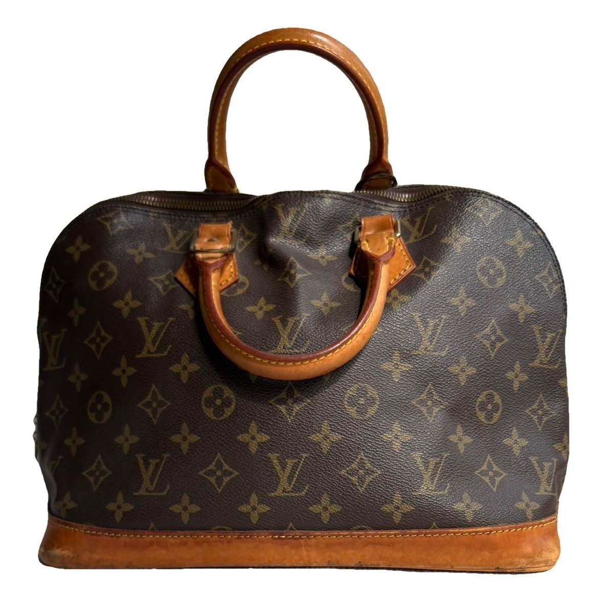 Alma leather handbag