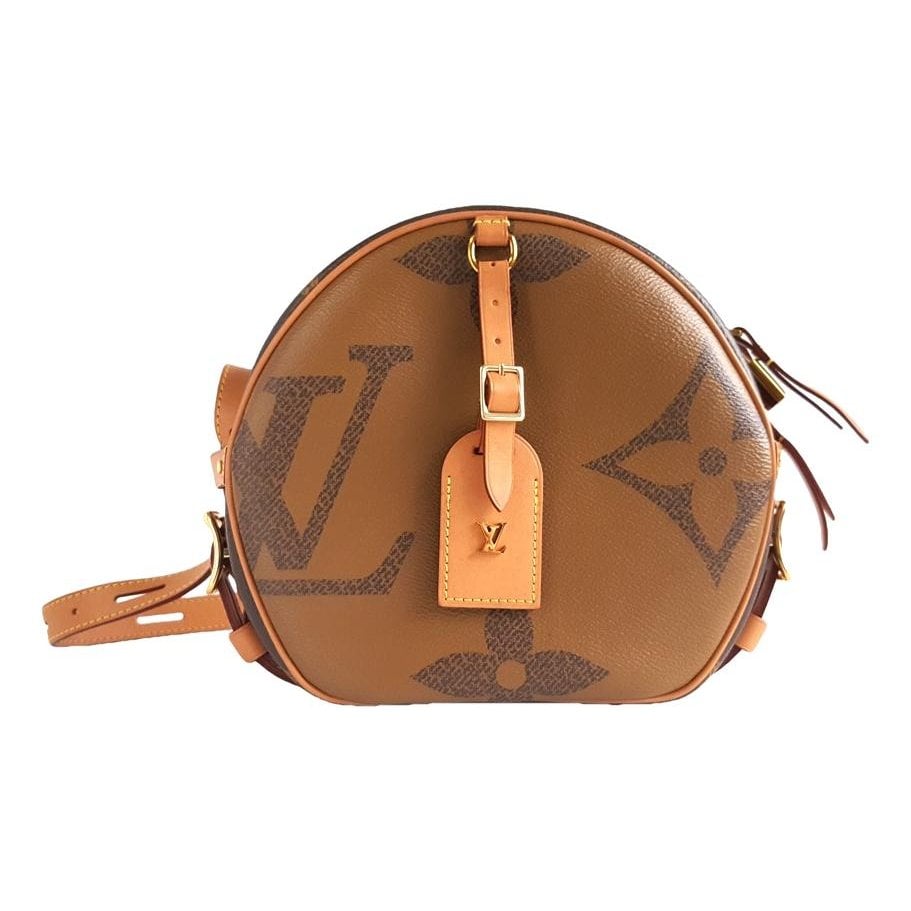 Boîte chapeau souple leather handbag