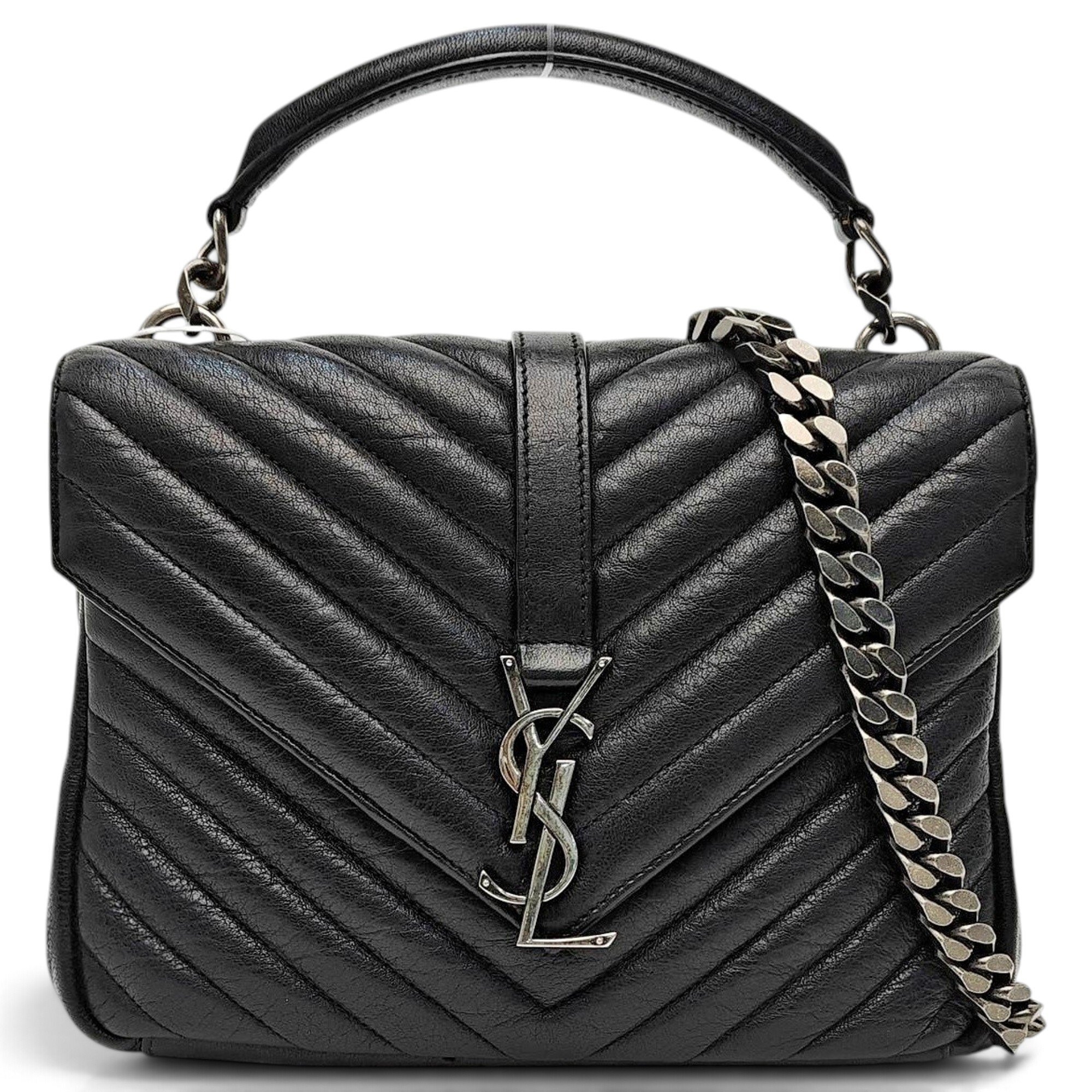Leather handbag