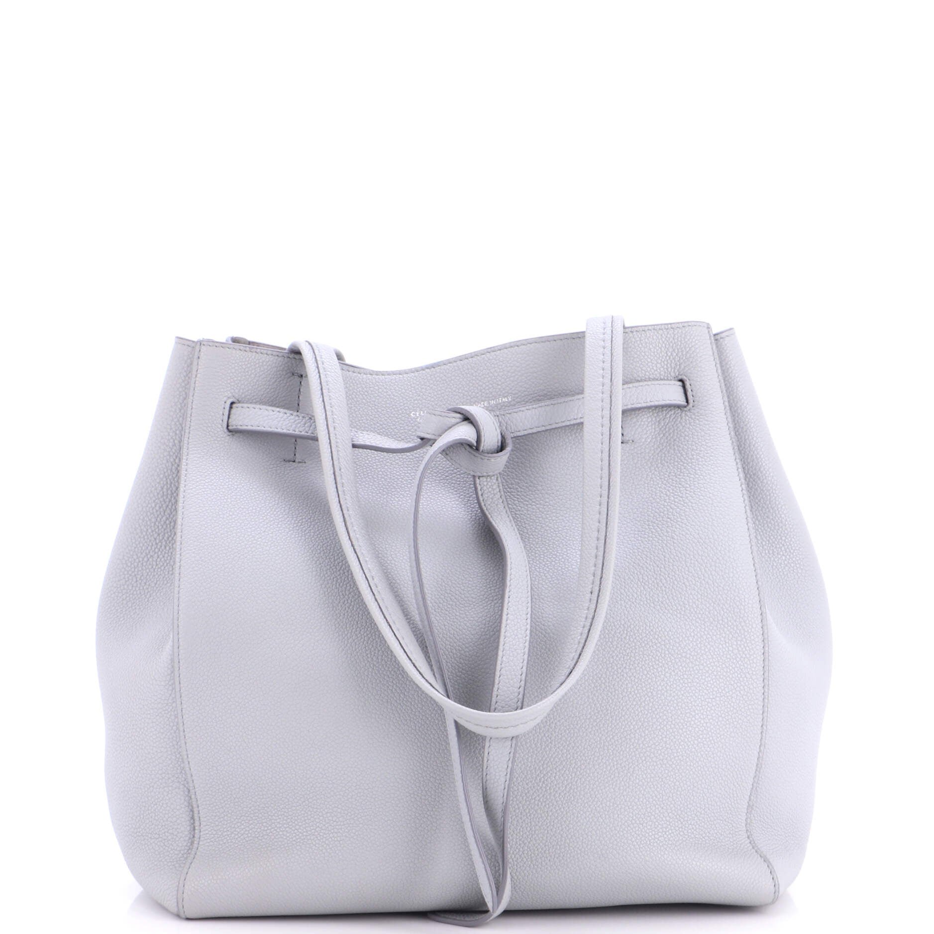 Phantom Tie Cabas Tote Leather Medium