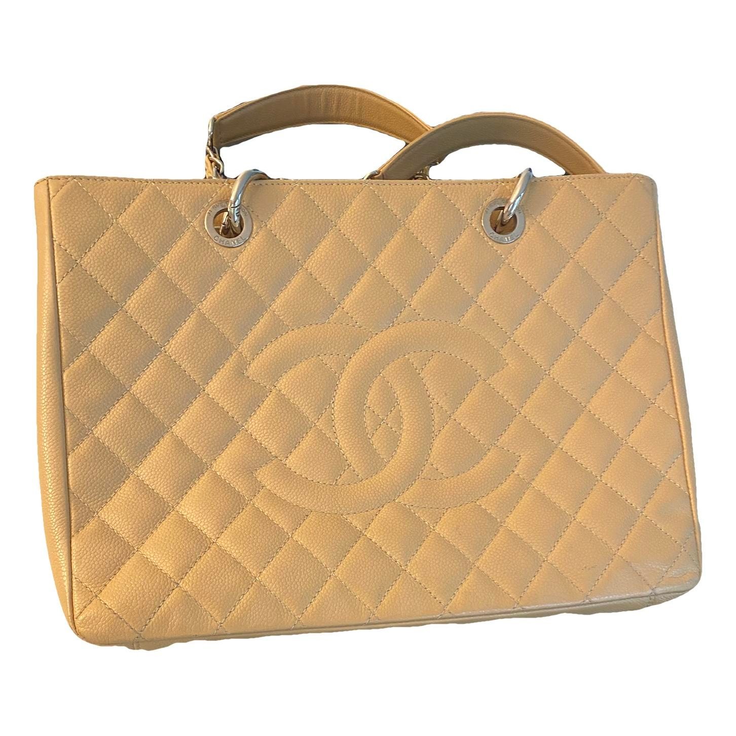 Grand shopping leather tote