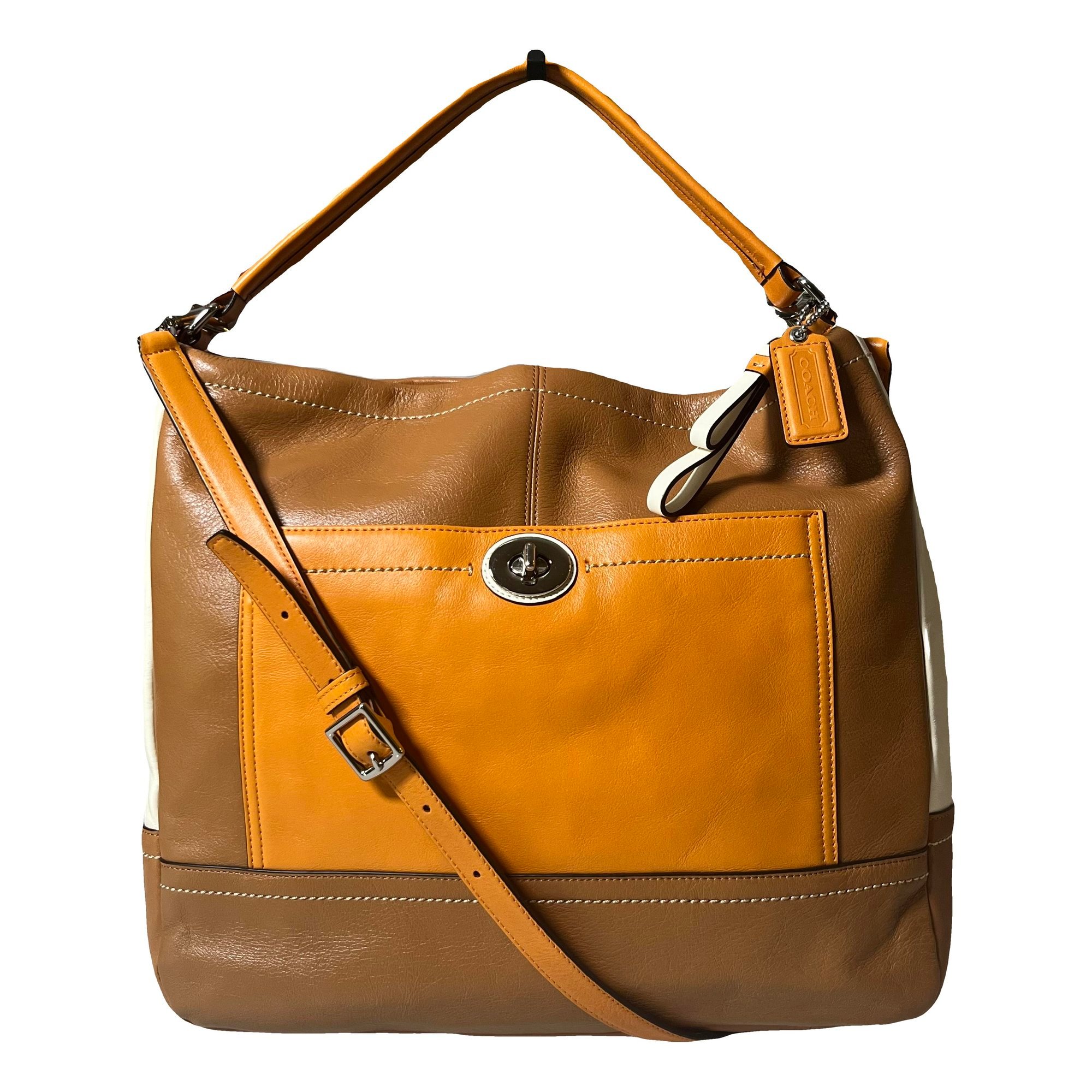Leather crossbody bag