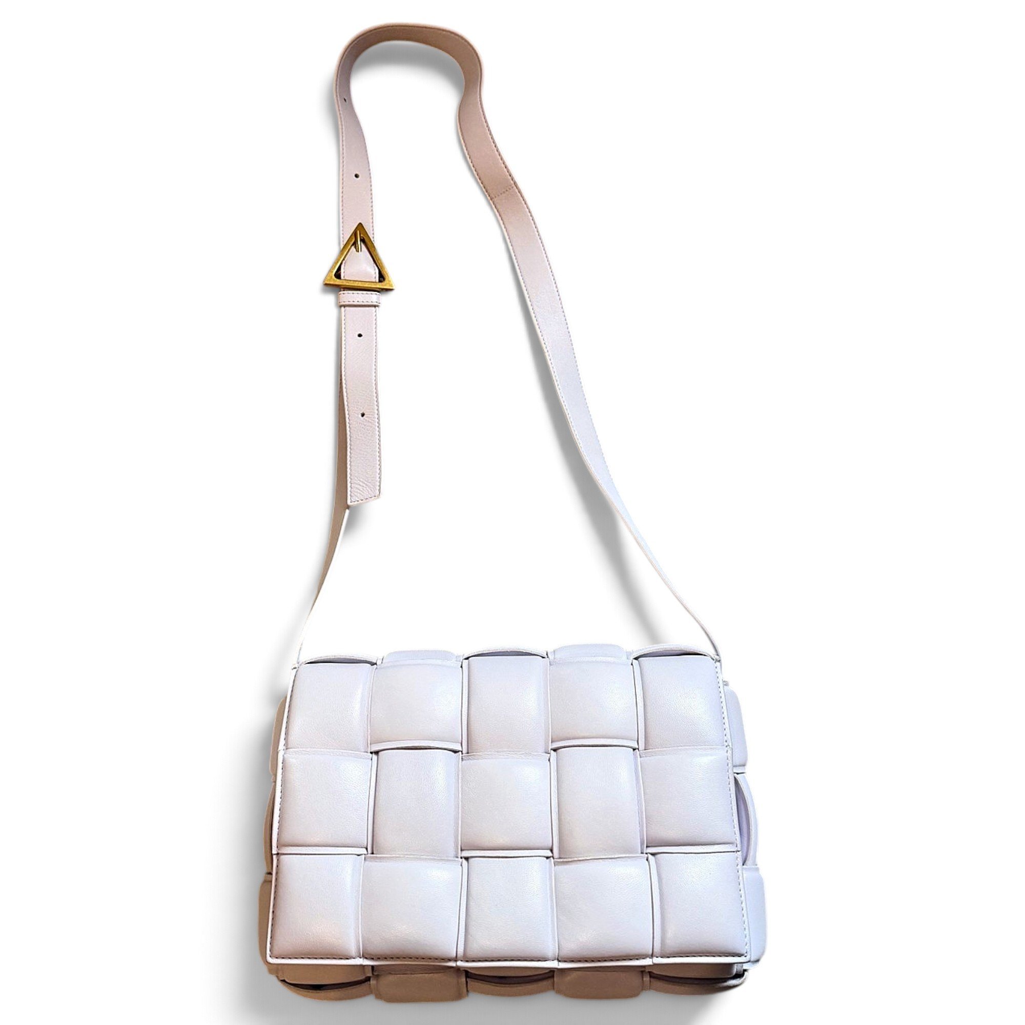 Cassette Padded leather crossbody bag