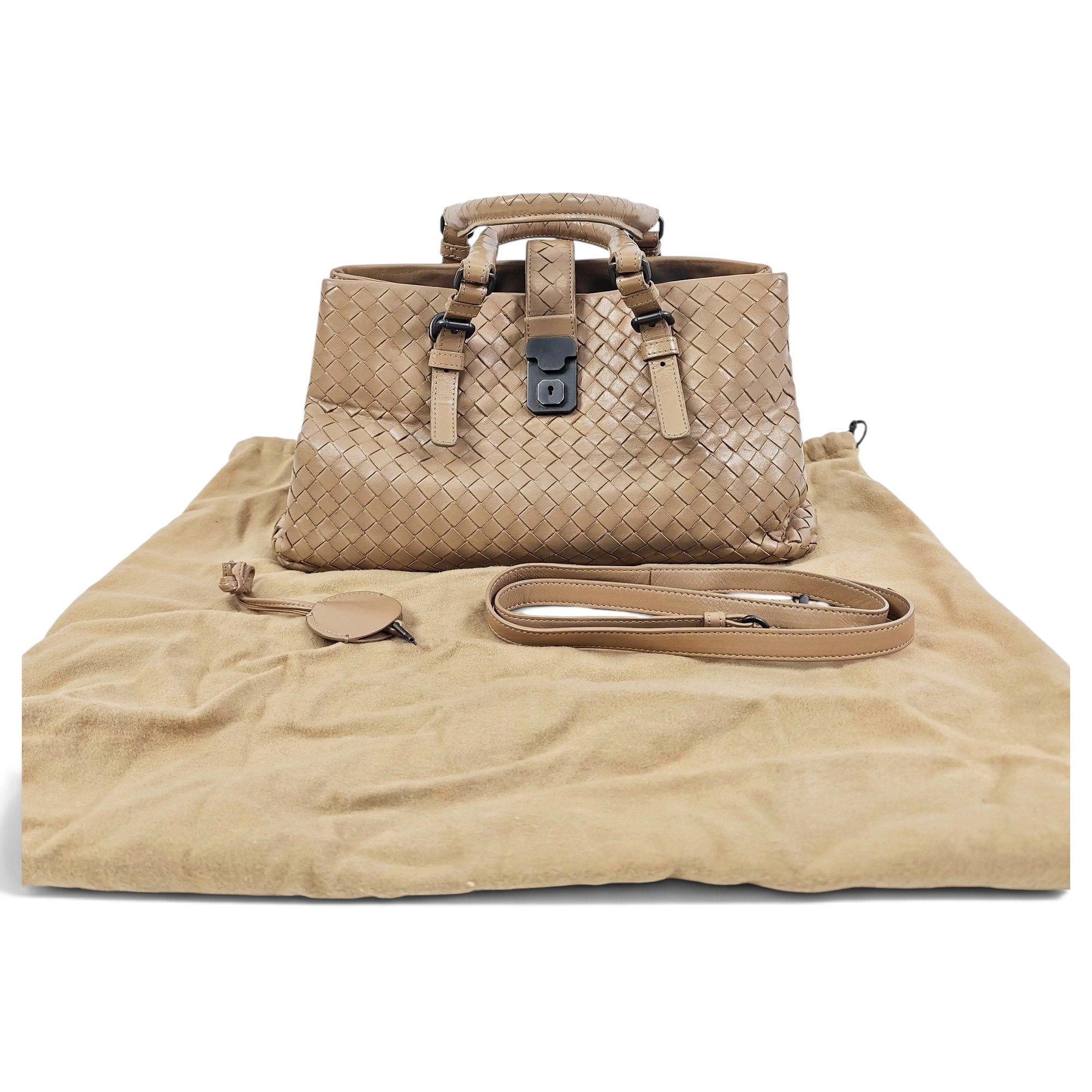 Roma leather handbag