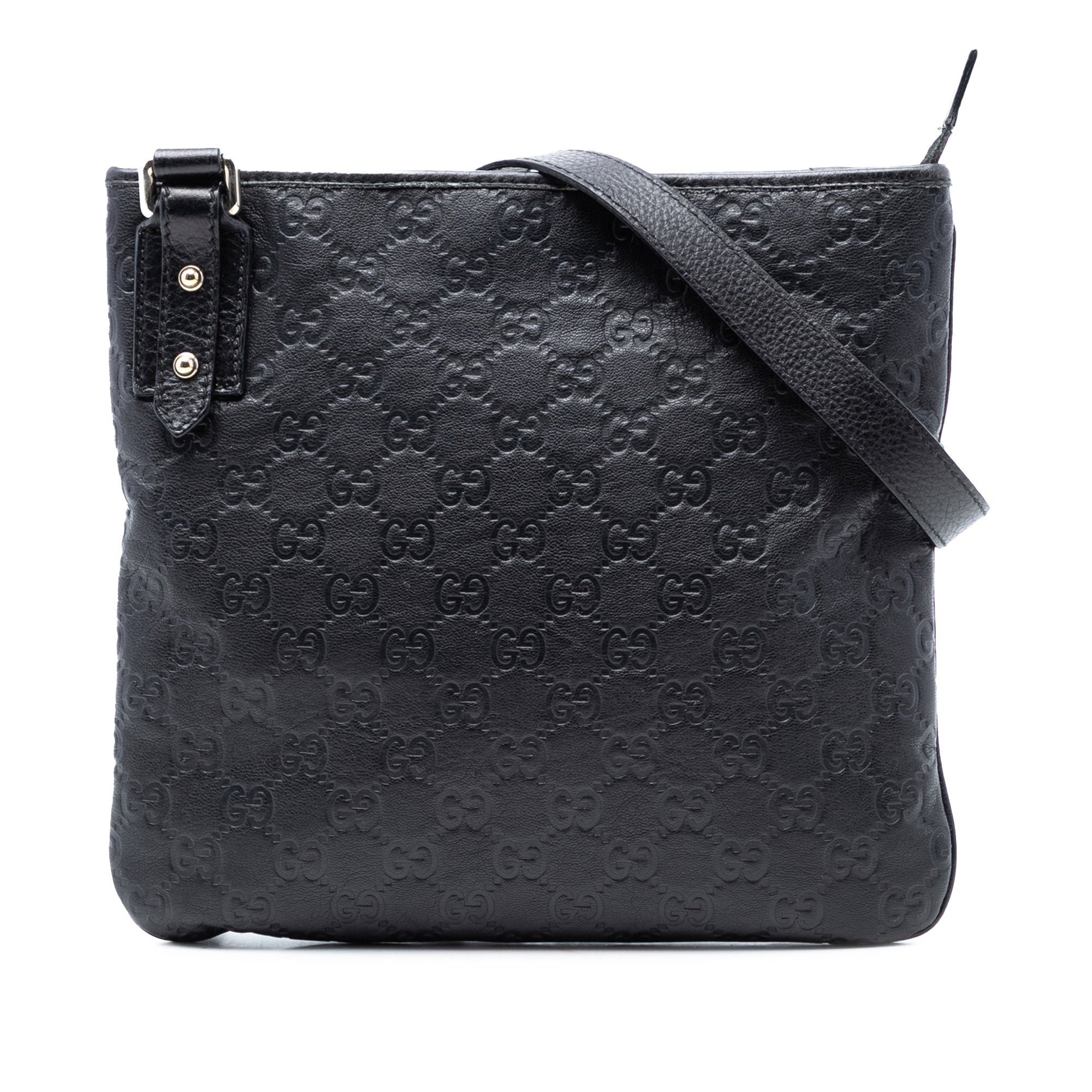 Leather crossbody bag