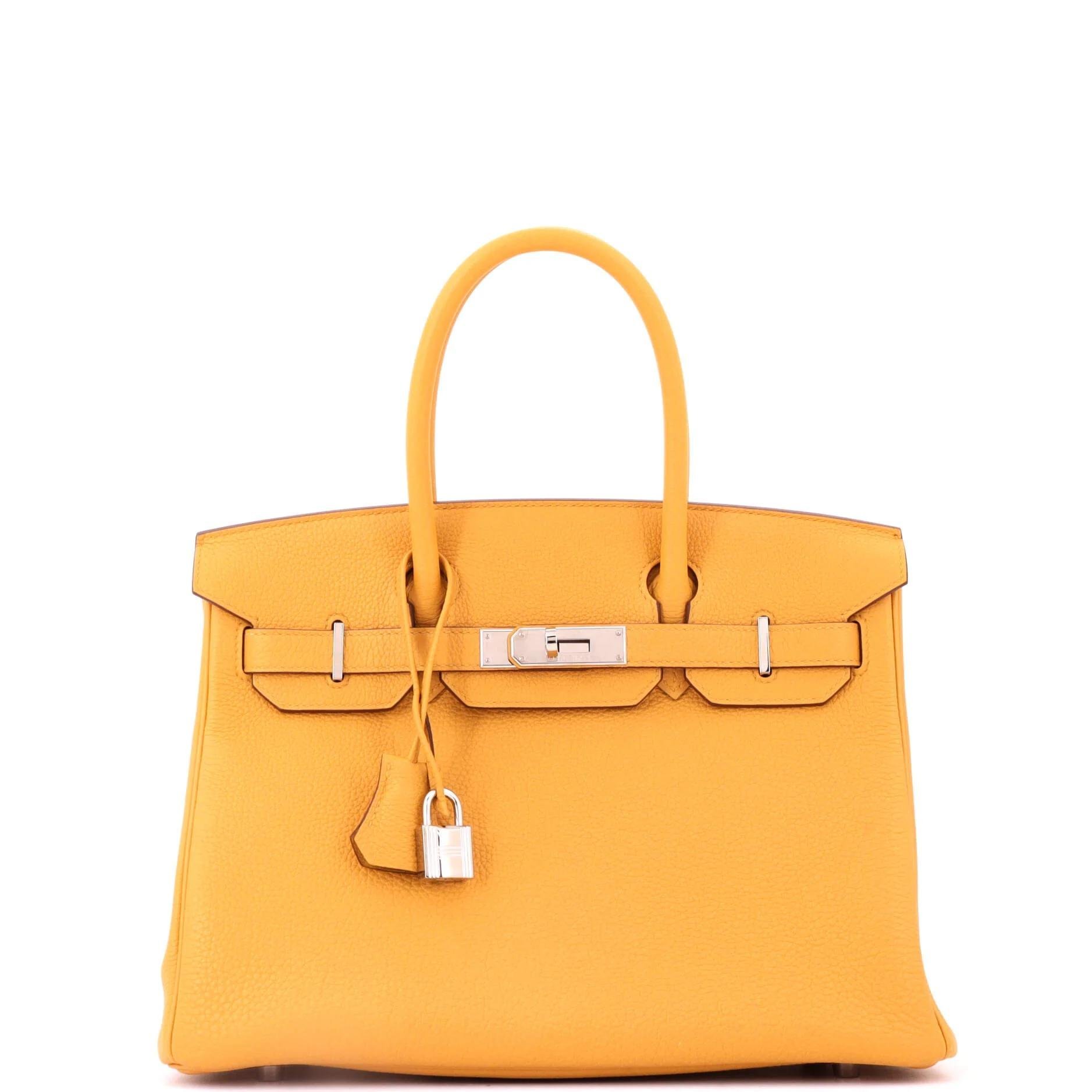 Birkin 30 leather tote