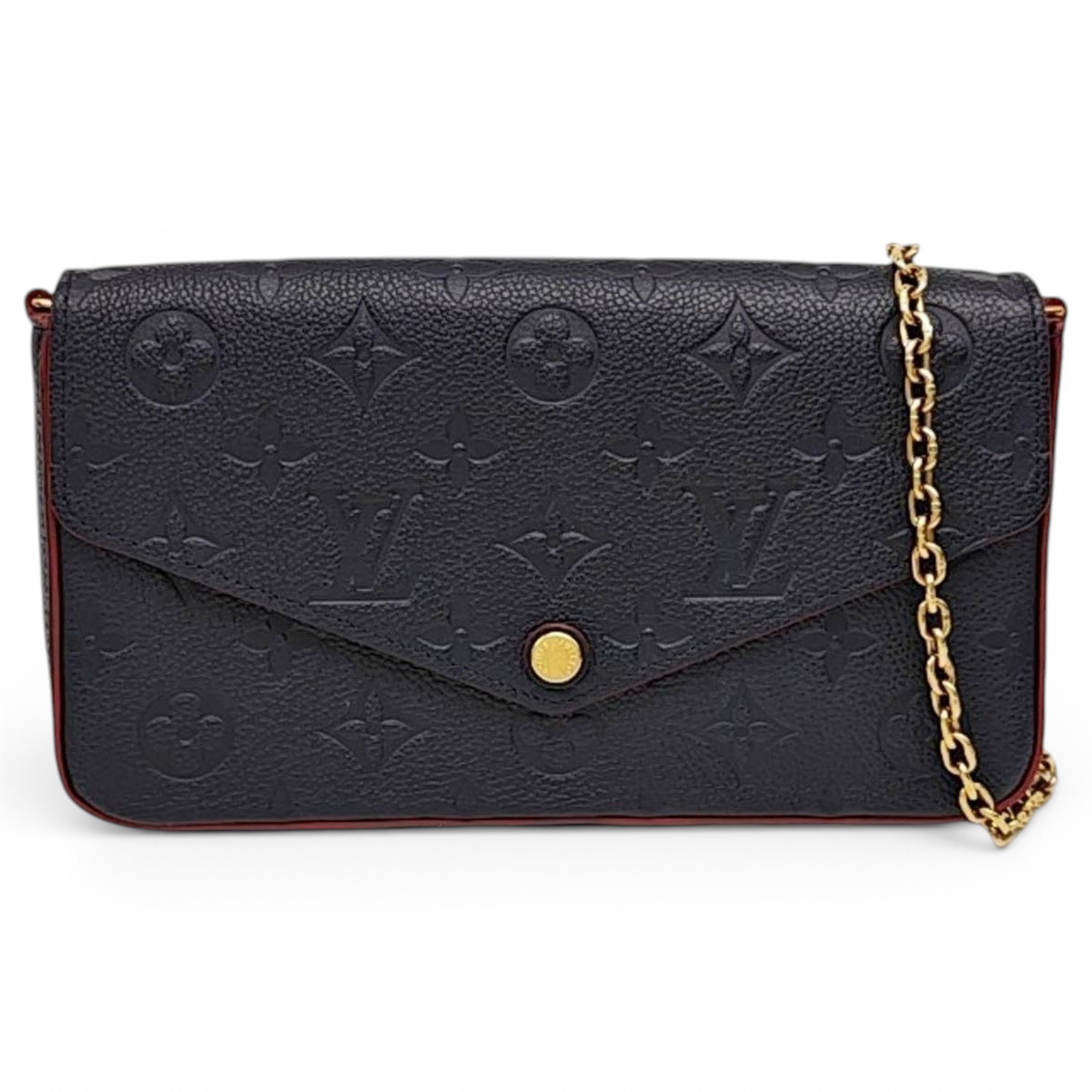 Félicie leather crossbody bag
