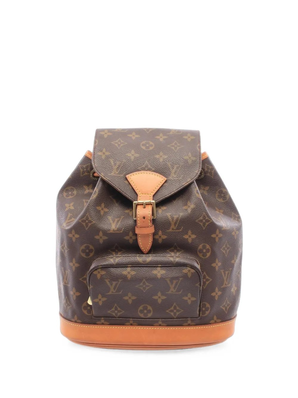 1999MM  Montsouris Monogram canvas backpack